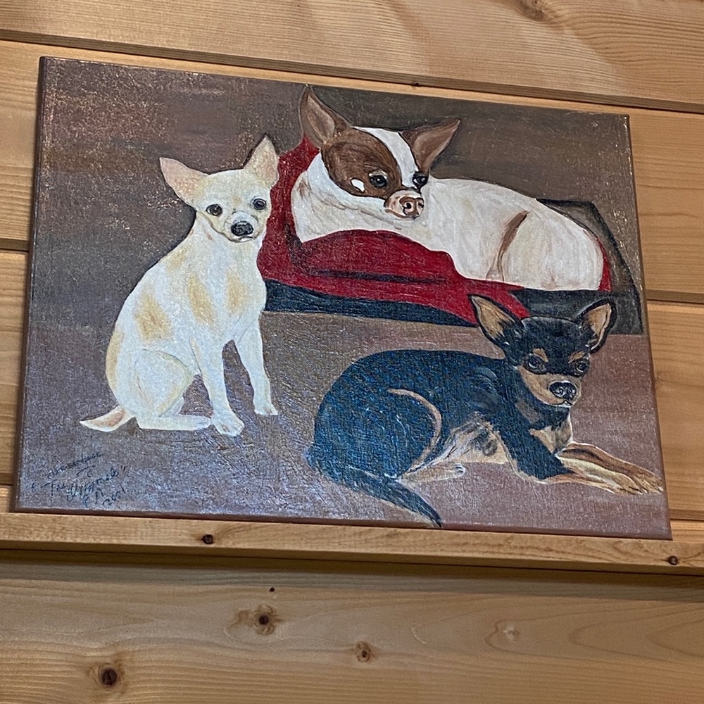RIKKISRATPACK painting chihuahuas